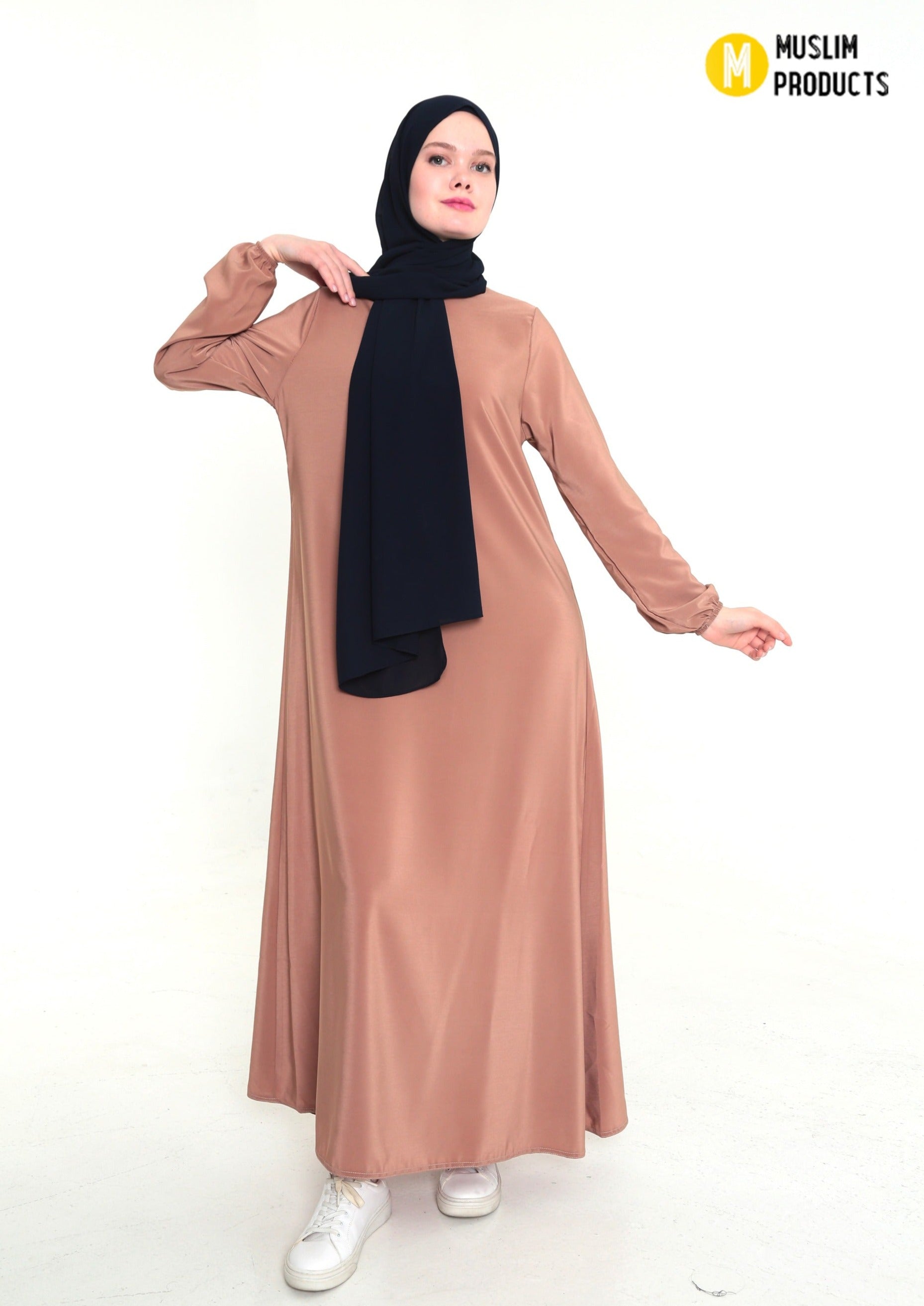 Abaya Zalm voor de Zomer met Rits