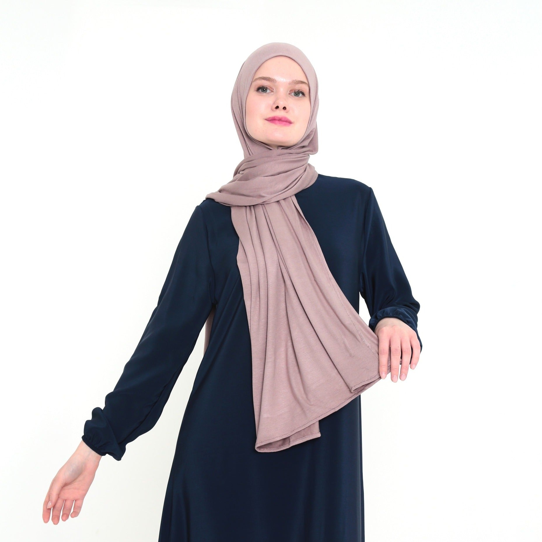 Jersey Hijab 165×65 Lila