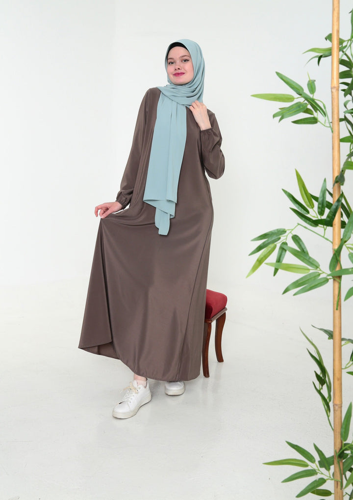 Abaya Basic Taupe