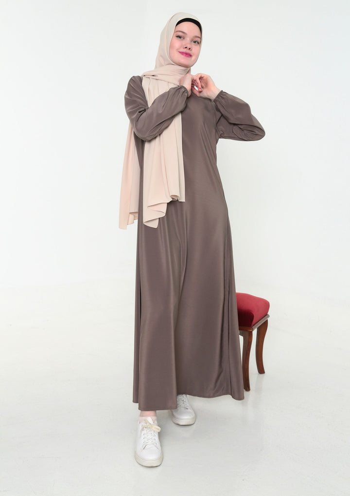 Abaya Basic Taupe