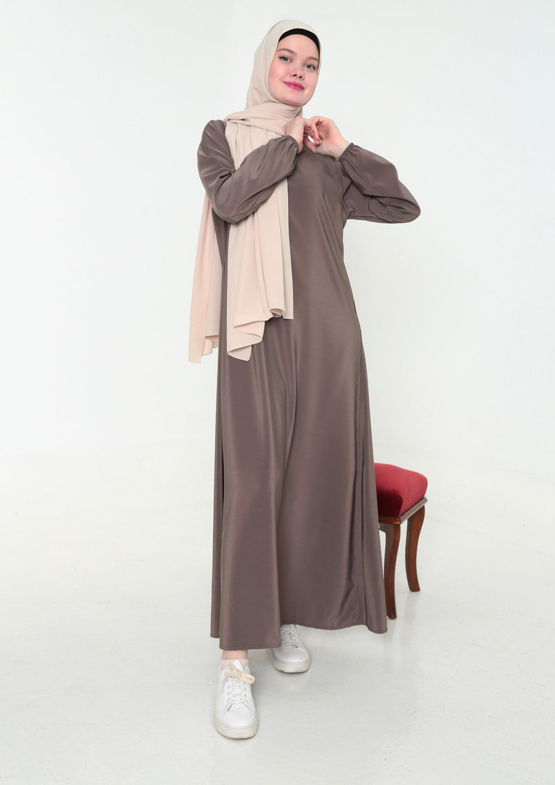 Abaya Basic Taupe